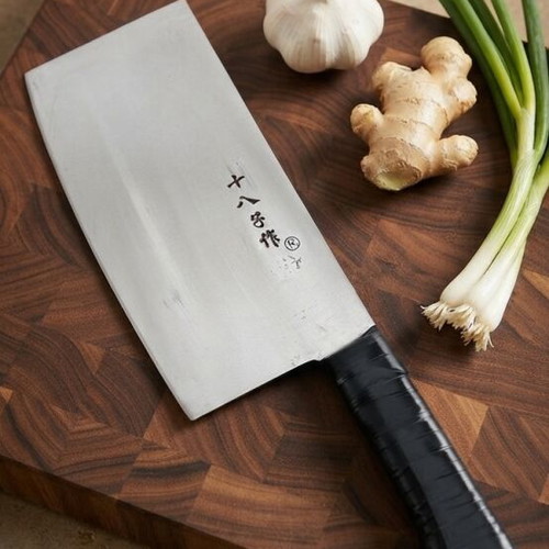 Chinese Vegetable Cleaver Shibazi Zuo used, solid sharp kitchen knife