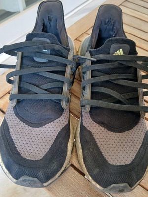 Adidas Ultraboost black running shoes used size 40 2/3