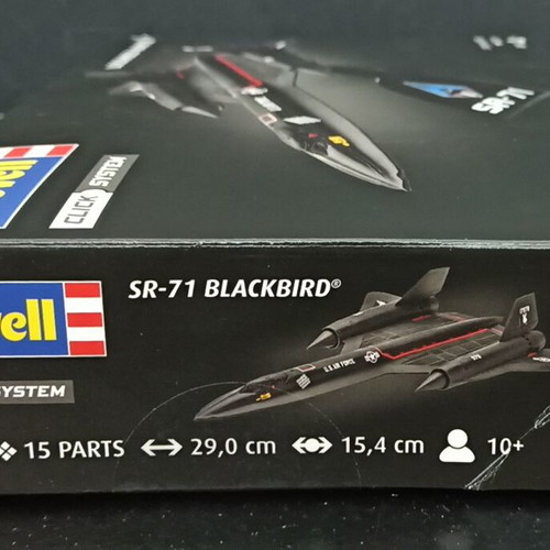Revell SR-71 Blackbird model 1:110 new, Easy Click System