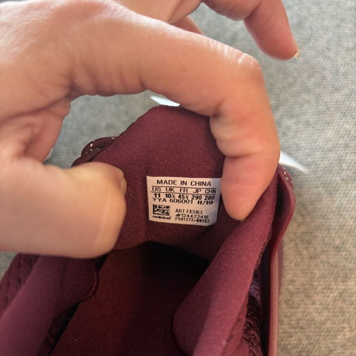 Adidas Ivy Park Ultraboost Maroon sneakers brand new