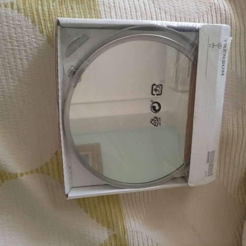 IKEA Trensum double table mirror new, stainless steel and glass