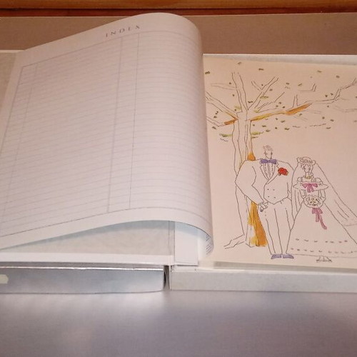 NCL wedding photo albums new with music from Japan, 2 pieces