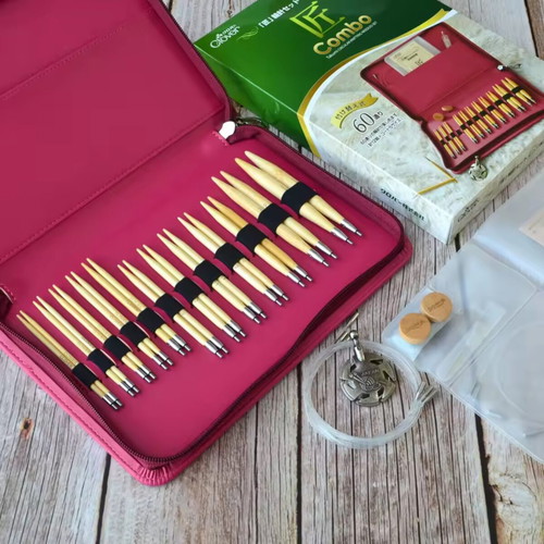 Clover Takumi Interchangeable Circular Knitting Needles Set new