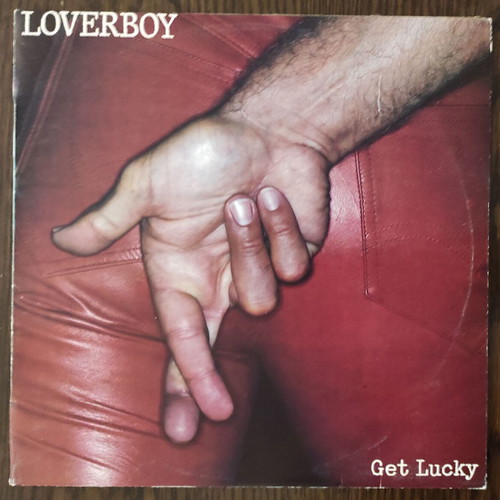 Loverboy Get Lucky LP used, Greek pressing, rock