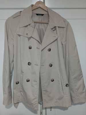 Καπαρντινάκι Stefanel μπεζ σαν καινούργιο, μέγεθος S