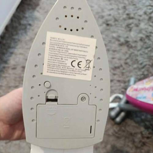 Minnie ironing board and iron used