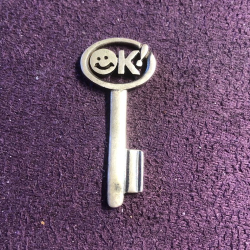 Silver key used