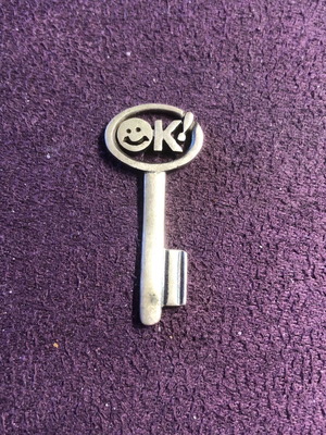 Silver key used