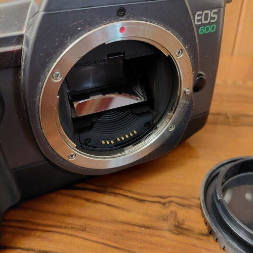 Canon EOS 600 film camera body used