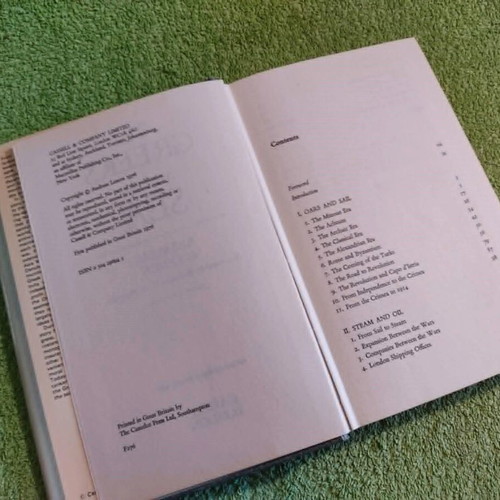 The Greeks And The Sea by Andreas G. Lemos used, 1976 edition