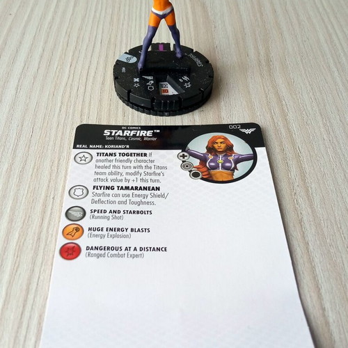 Heroclix DC five figures like new, Wonder Woman 2017 set
