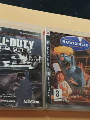 Call of Duty Ghosts και Disney Pixar Ratatouille πακέτο παιχνιδιών PS3