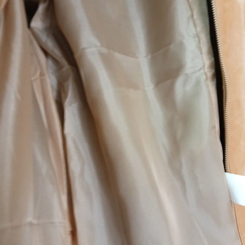 Men's leatherette jacket new, unused, beige