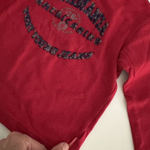 Americanino vintage kids red T-shirt Y2K 2006 like new