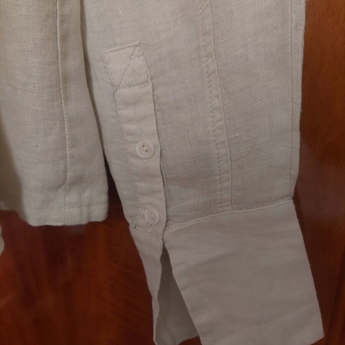 Linen beige jacket Heel Athens Lab like new
