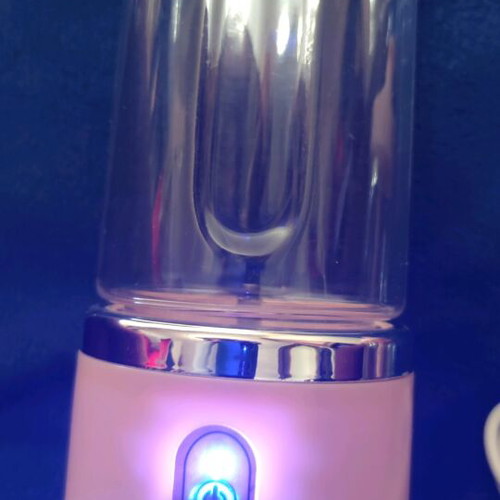 Mini smart blender new pink with rechargeable USB and extra cup