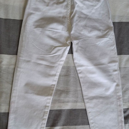 Zara Kids White Summer Cotton Pants Size 116cm 6 Years Like New