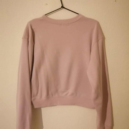 Stradivarius pink crop like new, size M