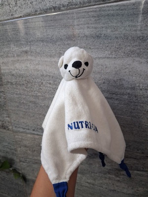 Baby comfort cloth Nutricia used, minimal wear