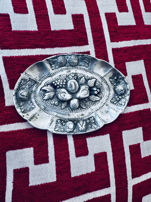Silver 800 decorative small plate, 85 g