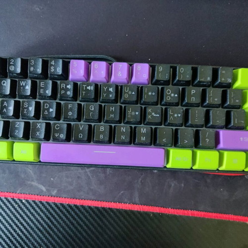 Adx Firefight ADXK11P23K gaming keyboard 60% RGB used