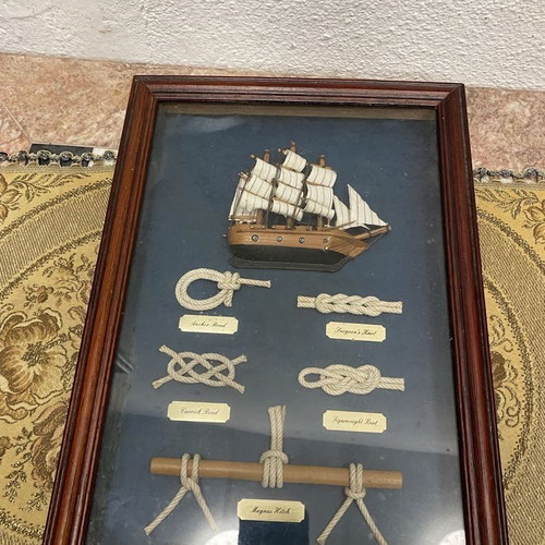 3D sea painting used with handmade elements