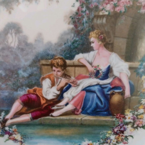 Furstenberg vintage decorative wall plate, 24.5cm