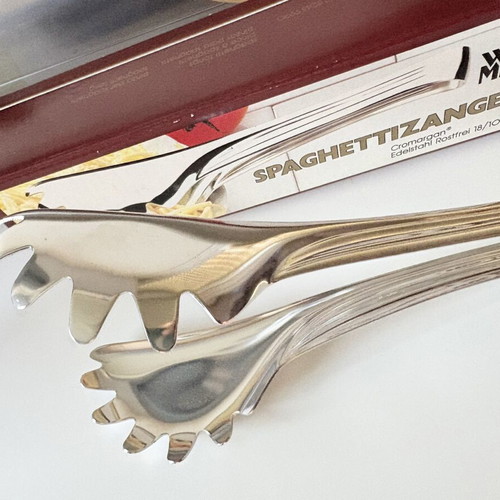 WMF Pasta Serving Tongs stainless steel new