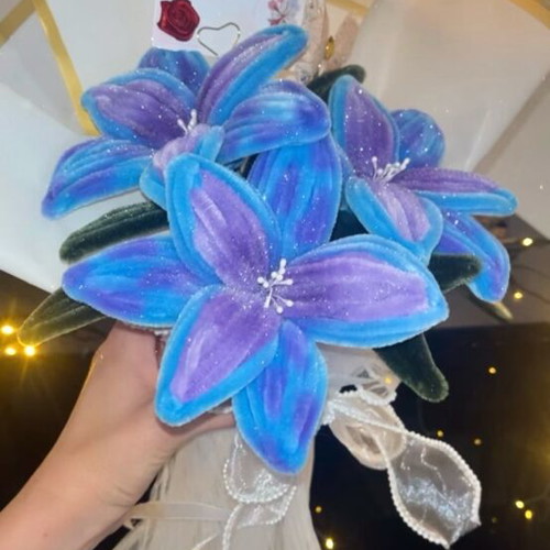 Bibbles lilies set of three made to order