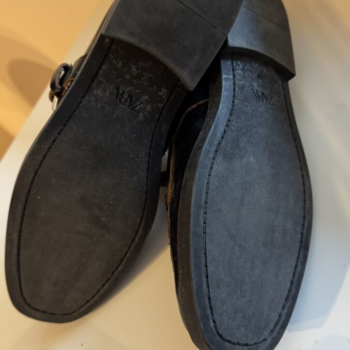 Zara shoes size 39 like new, black