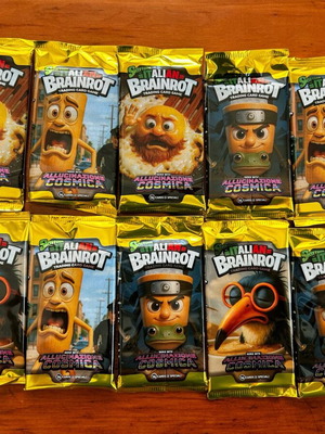 Italian Brainrot Skifidol Beta Series "Allucinazione Cosmica" 10 Packs new