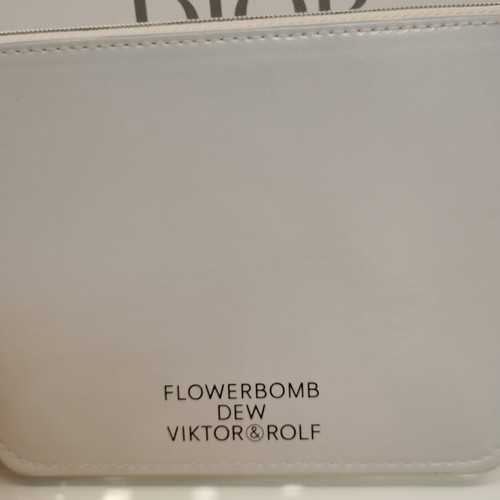 VIKTOR & ROLF cosmetic case with pink rose design new