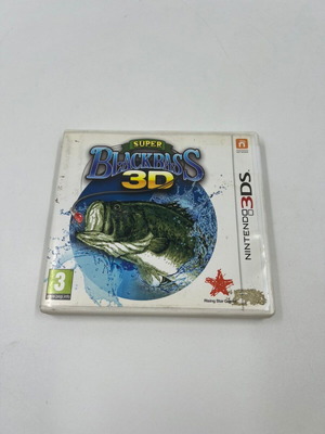 Super Black Bass 3D Nintendo 3DS game used, complete in box