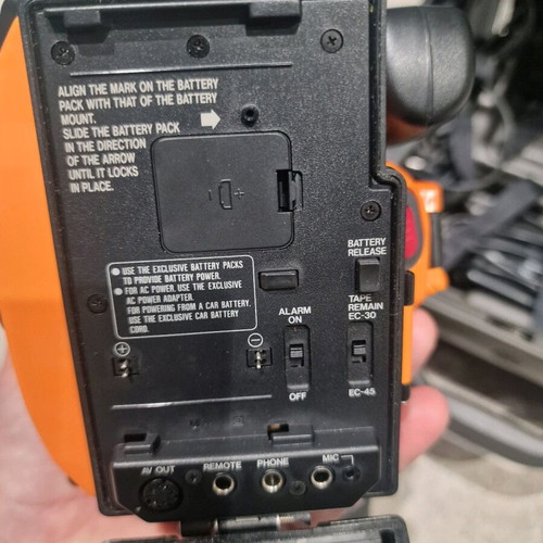 JVC camera used for collection or decor with case