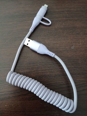 Apple cable in purple, like new