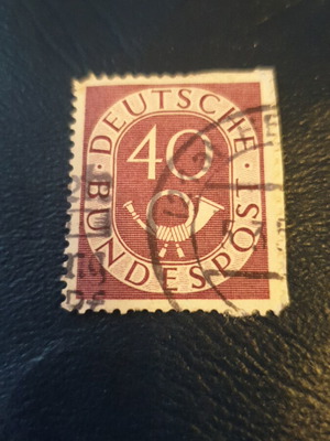 German stamp 1951 40Pfg used