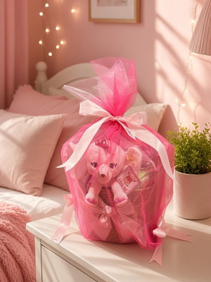 Baby Girl Box подаръчна кошница за новородено момиче