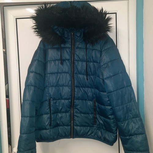 Women's lightweight jacket blue like new, size up to XXL