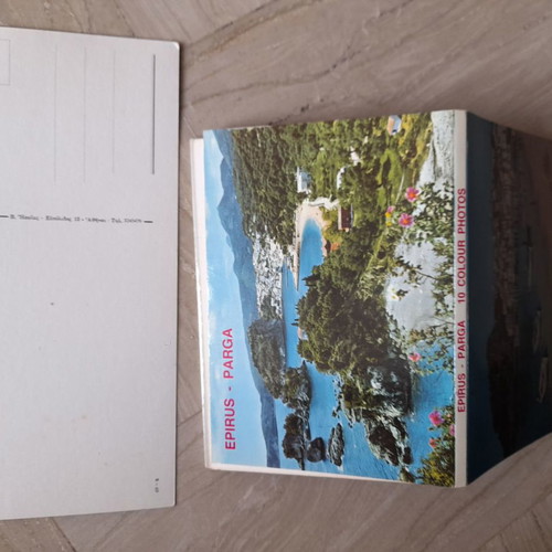 Epirus Parga postcards used
