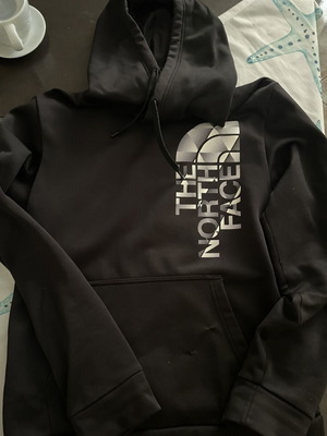 The North Face φούτερ μεταχειρισμένο, μαύρο, μέγεθος S με ραφές στην τσέπη