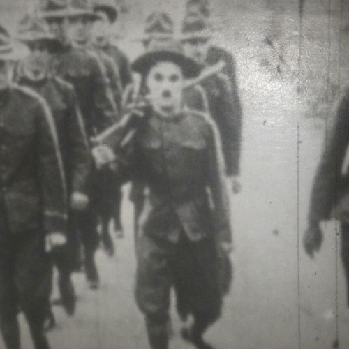 Shoulder Arms Standard 8mm silent film used with Charlie Chaplin