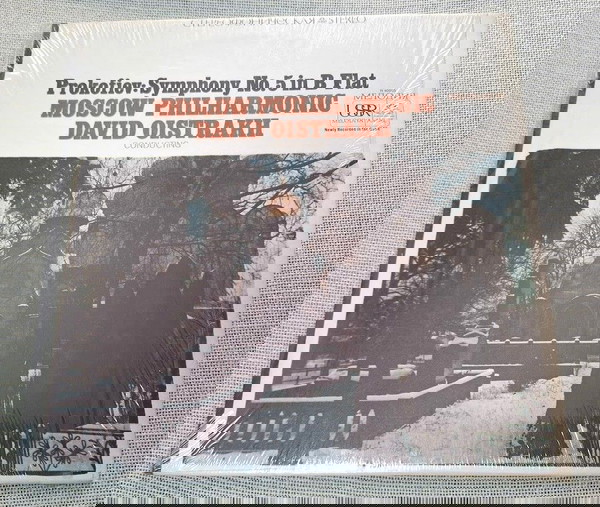 Prokofiev, Moscow Philharmonic, David Oistrakh – Symphony No.5 In B Flat  LP