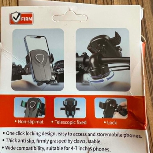 Mobile phone bracket for motorcycle, bicycle, scooter new