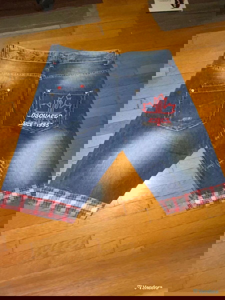 Dsquared2 / Dsquared / ανδρικη Βερμουδα / Jeans / μεγεθος 36 / σχεδόν αφόρετη / προσφορά