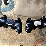  Dualshock 3,  3 Controllers Black Playstation 3 / 3 Controllers Μαύρα για το Ps3 εκ των οποίων τα 2 για ανταλλακτικά ή επισκευή και το 1 πλήρως λειτουργικό!!