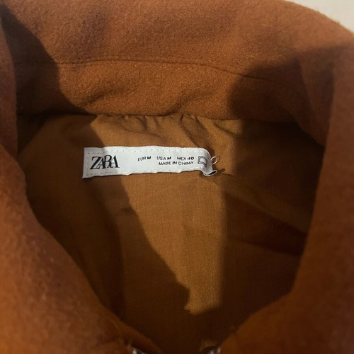 Zara men's outerwear orange like new, size M