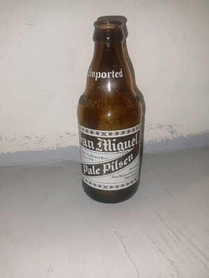San Miguel Pale Pilsen vintage γυάλινο μπουκάλι σαν καινούργιο, Φιλιππίνες