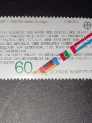 Germany 1982 stamp series unsealed