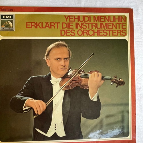 Set of 6 vinyl records by great composers used, classical