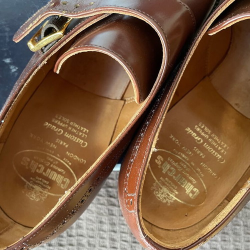Church's Picaddily monk strap men's shoes like new, size 43.5